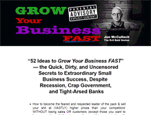 Tablet Screenshot of growyourbusinessfast.com